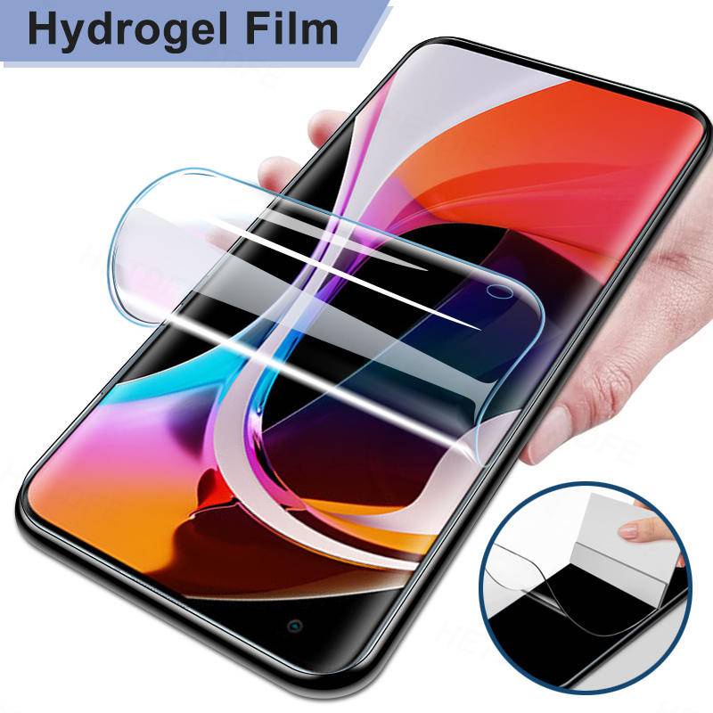 Set 3 Phim Hydrogel Bảo Vệ Màn Hình Cho Xiaomi Mi CC9 9 9T 8 Note 10 Pro SE Lite CC9e Play Note 3 2 Mix 4 3 2 2S A1 A2 Lite A3 Civi 2 1S Toàn Bộ