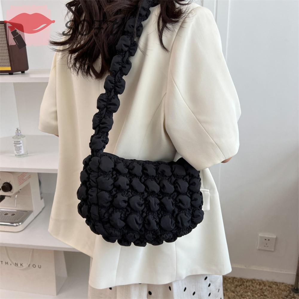 Túi Đeo Vai / Kẹp Nách Hình Đám Mây Gấp Gọn Nhẹ Nhàng Thời Trang