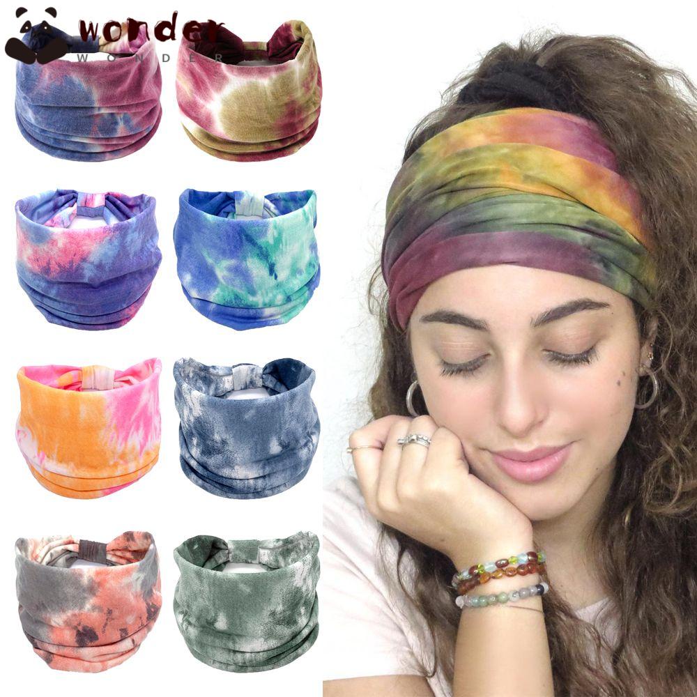 Băng Đô Thắt Nút Co Giãn Phong Cách Boho Cho Nữ