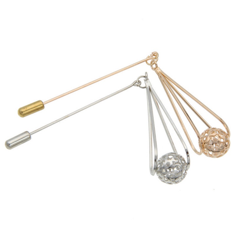 Ghim Cài Áo Hình Quả Bóng Bằng Hợp Kim Thời Trang Cho Nam