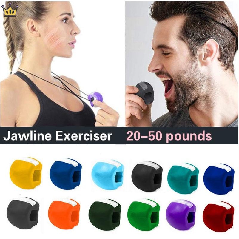 Bóng Silica Gel Hỗ Trợ Luyện Tập Cơ Bắp JawLine Jawzrsize TikTok JP5