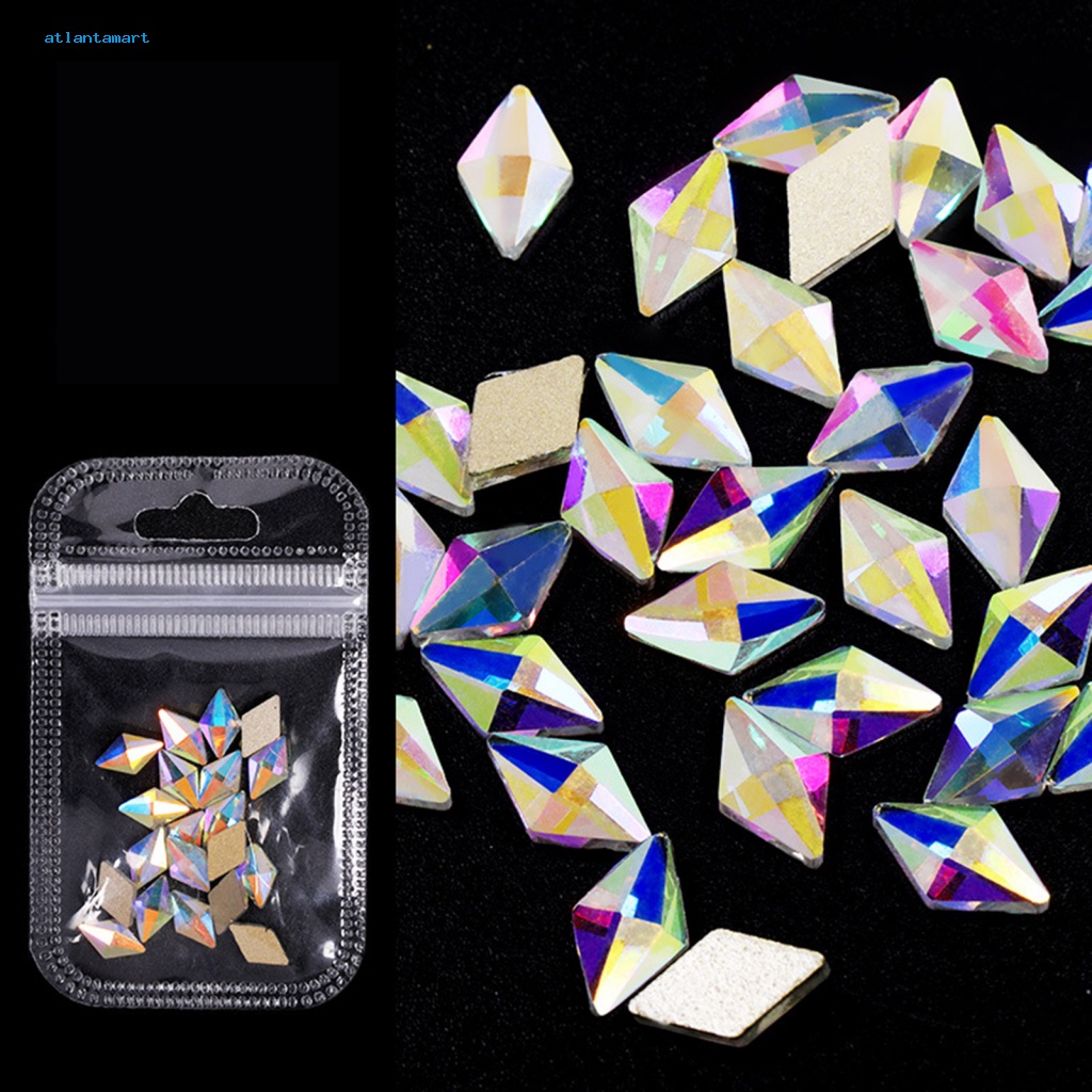 Túi Đựng Đồ Dùng Cao Cấp Tiện Dụng| Túi 20 Hạt Kim Cương Giả 3D Đính Móng Nghệ Thuật