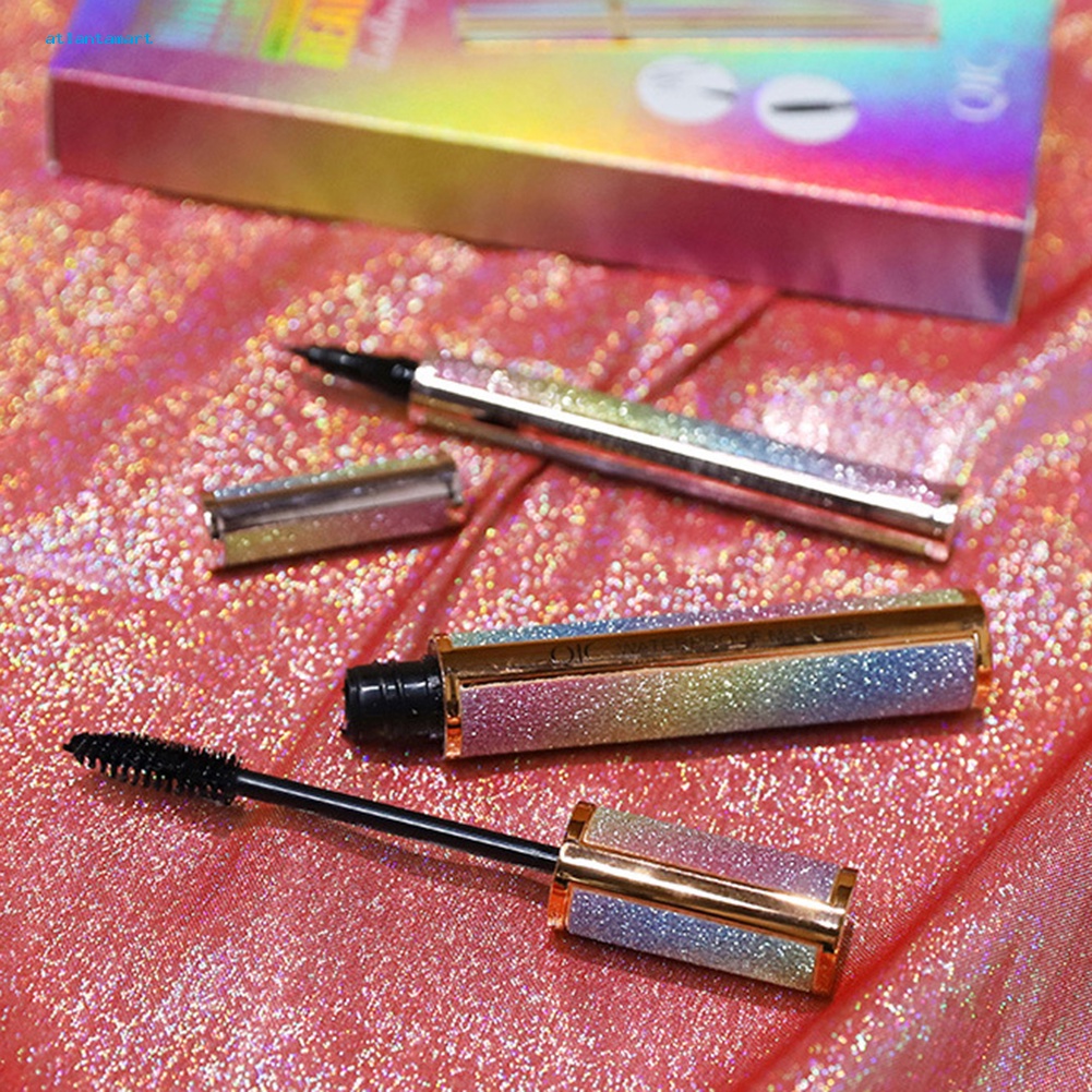 Túi Đựng Đồ Dùng Cao Cấp Tiện Dụng| Bộ Mascara Và Bút Kẻ Mắt Chống Thấm Nước Và Mồ Hôi Không Nhòe Thiết Kế Vỏ