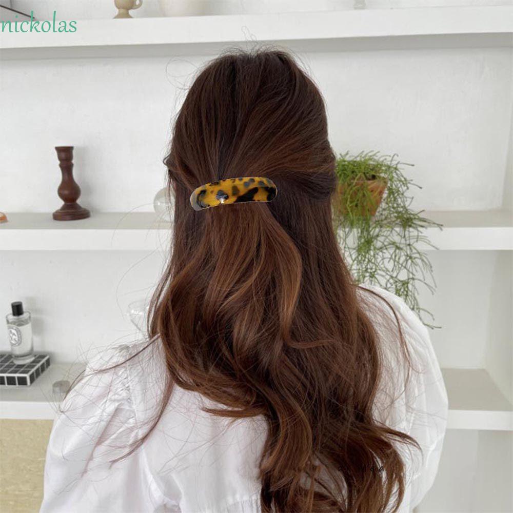 Kẹp Tóc Họa Tiết Da Báo Thời Trang Cho Nữ