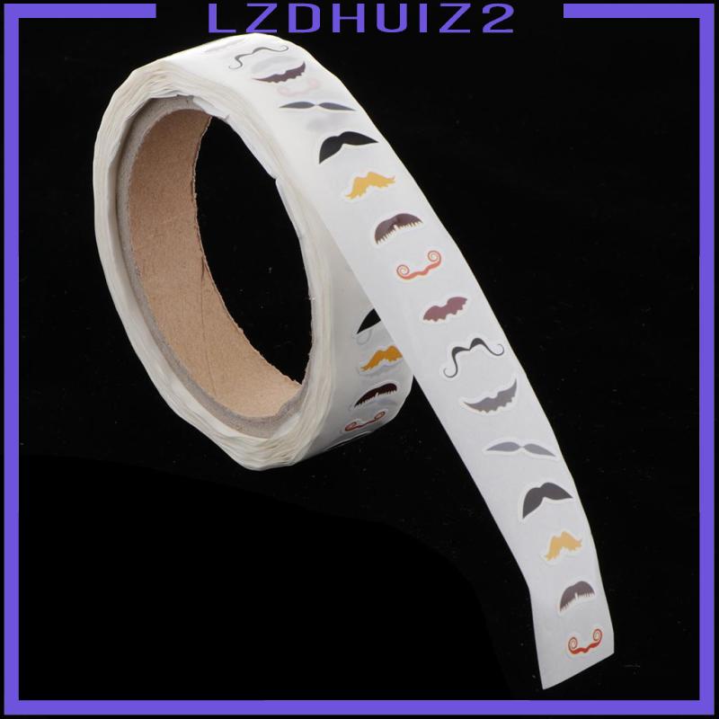 Set 1000 Miếng Dán Tự Dính Trang Trí Mắt / Râu Tiện Dụng