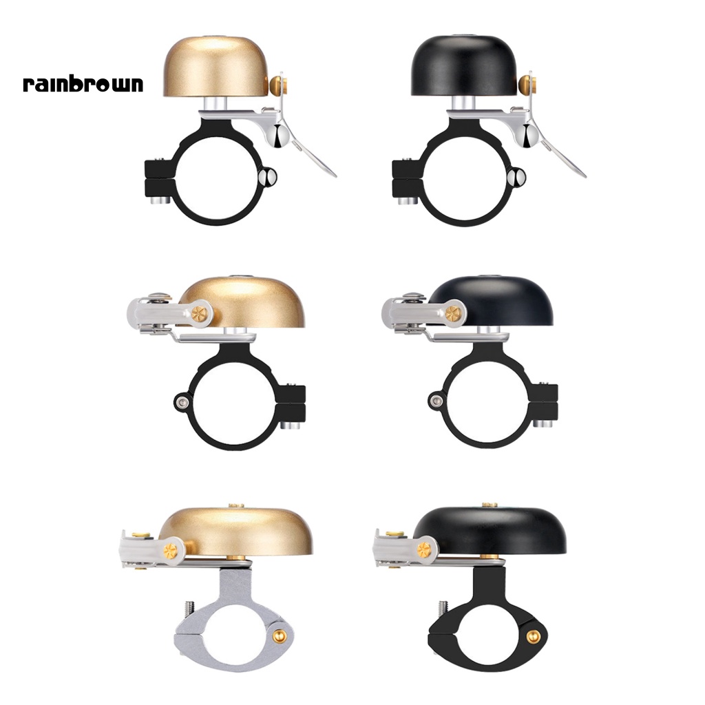 &lt; Rainbrown &gt; Chuông Xe Đạp Leo Núi Phong Cách Retro Chống Oxy Hóa