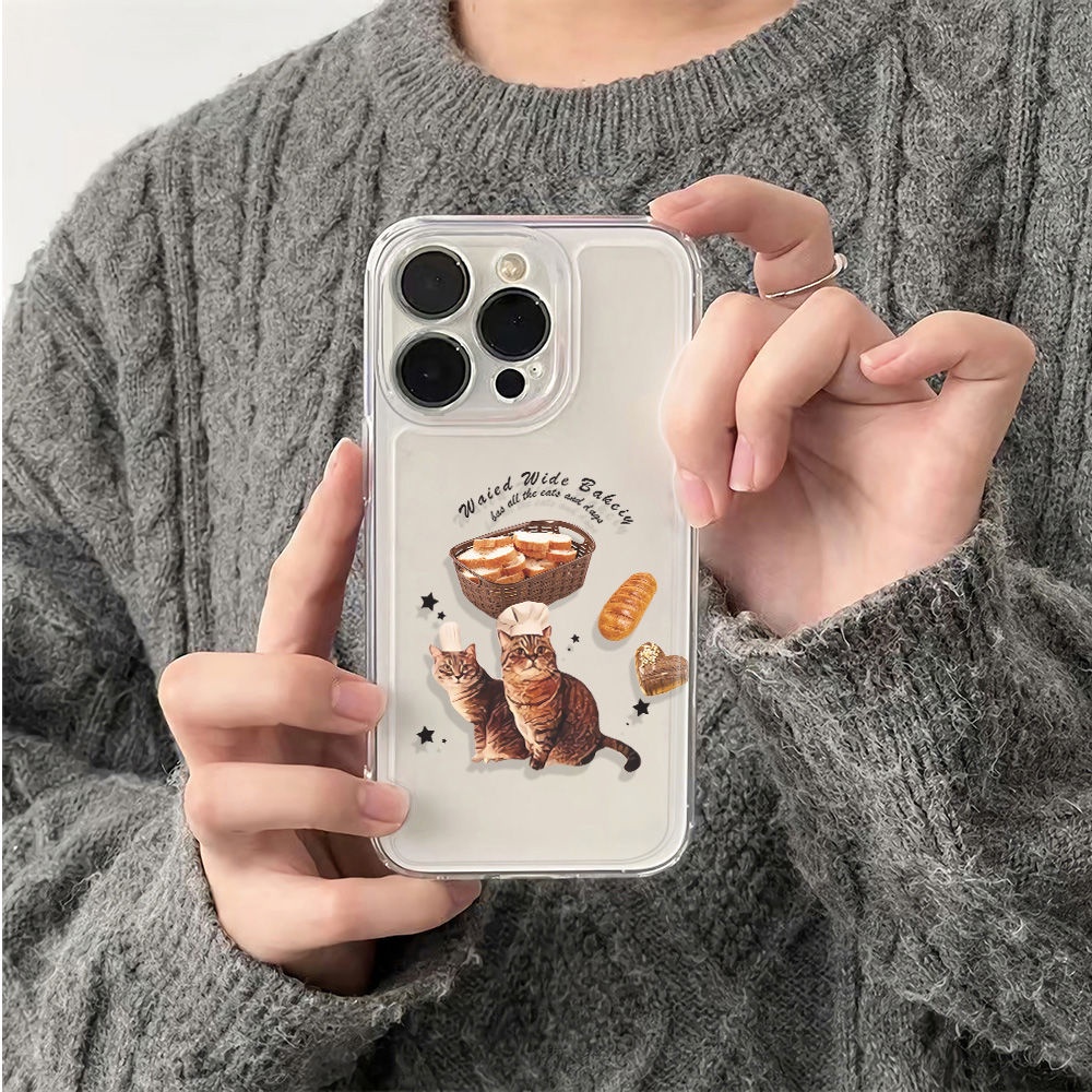 ✅Ốp Điện Thoại Mềm Chống Sốc Họa Tiết Hoạt Hình Đơn Giản Cho Iphone 14pro11 12 max 78 6In13