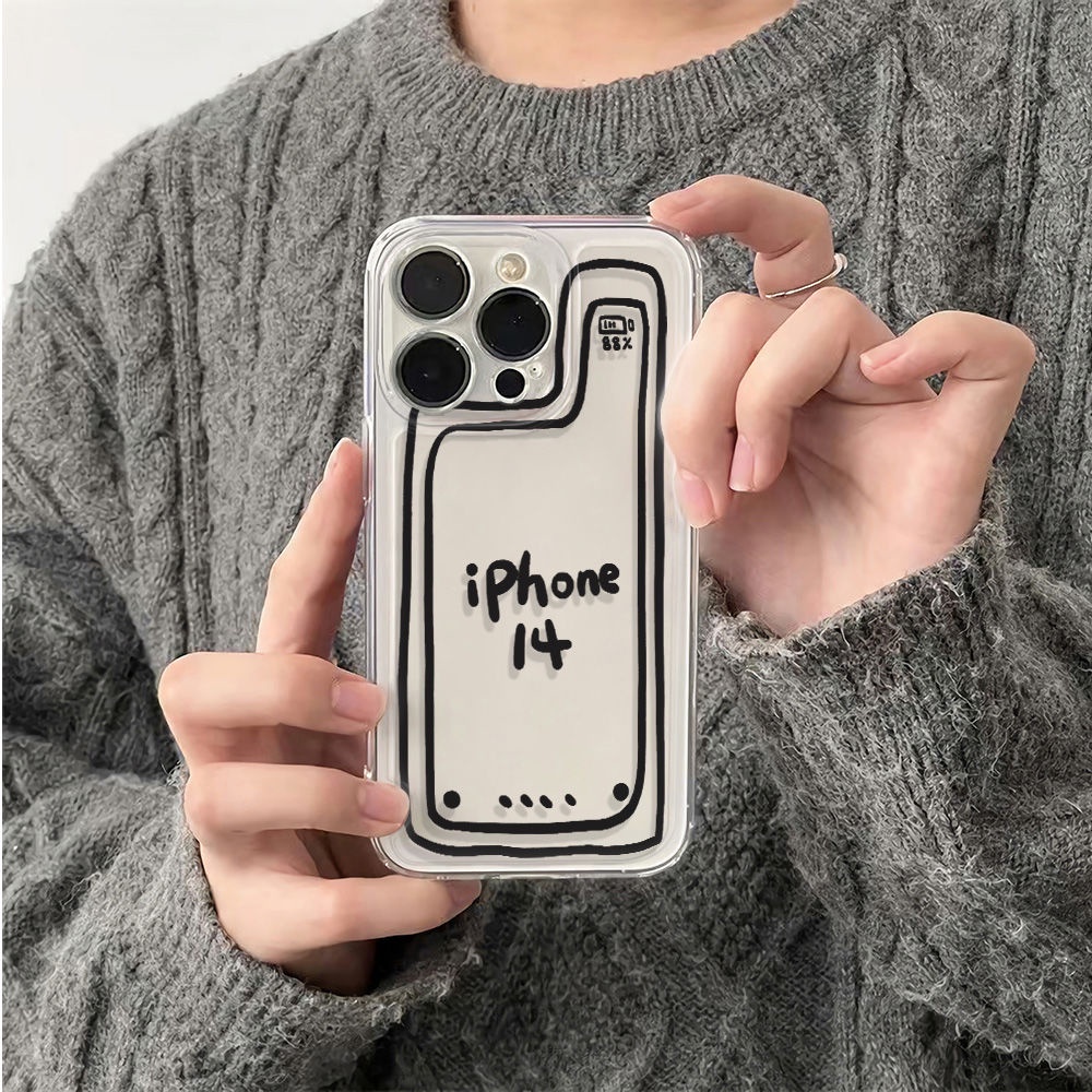 ✅Ốp Điện Thoại Mềm Họa Tiết Hoạt Hình Chống Sốc Cho Apple Iphone12786In14Pro max plus11 13