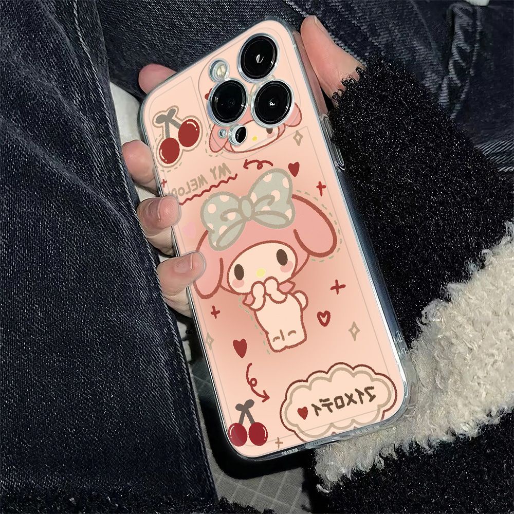 ✅Ốp Điện Thoại Dẻo Họa Tiết Melody Melody Dễ Thương Chống Sốc Cho iPhone1214pro78 Simple 13 VEIA Max Plus116