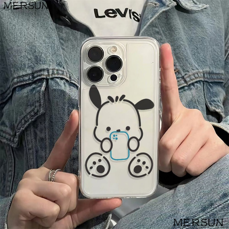 ✅Ốp Điện Thoại Mềm Chống Sốc 6In Đơn Giản Cho Iphone 14promax 11 12 7813