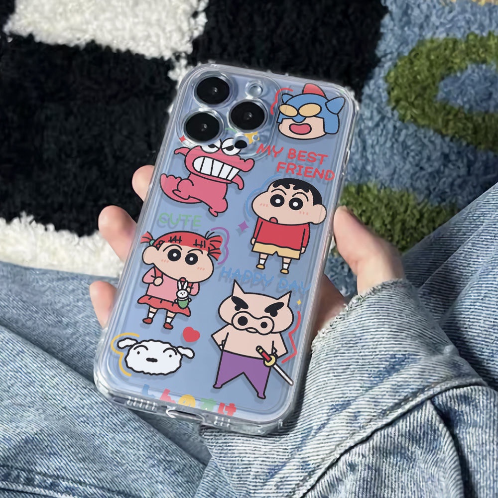 ✅Ốp Điện Thoại Dẻo Họa Tiết Hoạt Hình Cậu Bé Bút Chì Cho Apple Iphone 11iPhone12 6In 1314proplusmax78 F2DF