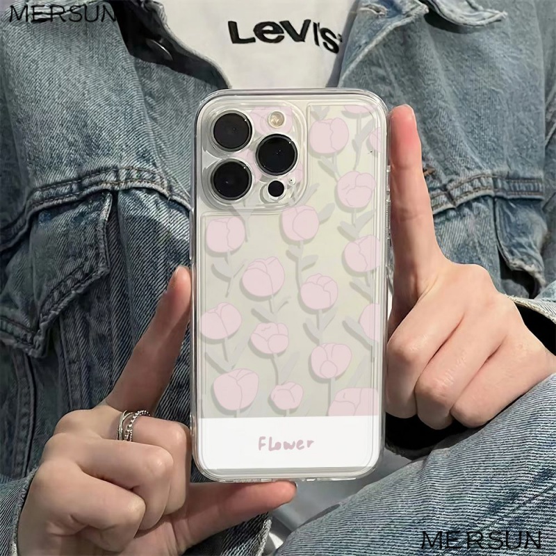 ✅Ốp Điện Thoại Dẻo Màu Tím Ngọt Ngào Chống Sốc Cho Iphone 78Plus116In Yu 14pro13iPhone12 max 71AN