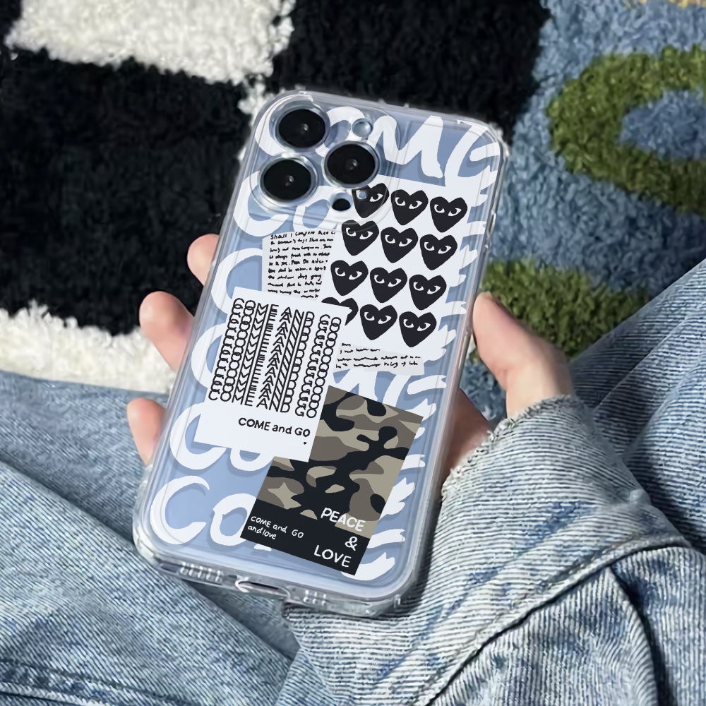 ✅Ốp Điện Thoại Mềm Chống Sốc Họa Tiết Nhãn Dán Cho Iphone 13 Plus 11 1278 max 6In14Pro PSJ4