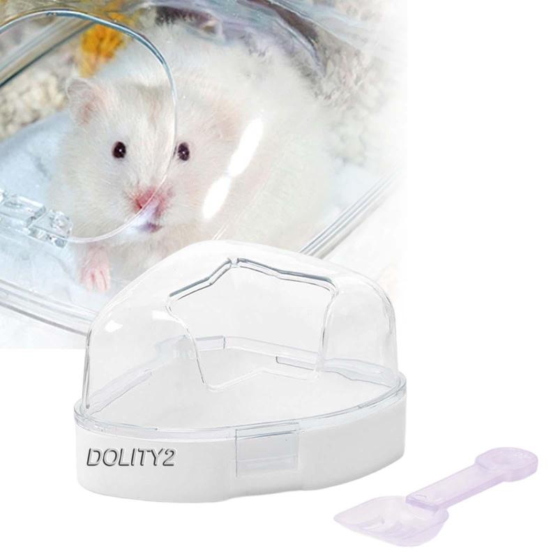 [Dolity2] Bồn Tắm Cát Vệ Sinh Cho Chuột Hamster