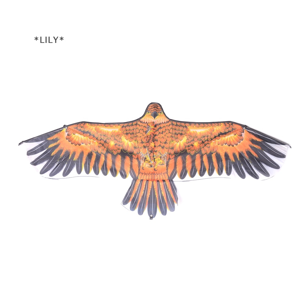 Lily Eagle diều dòng duy nhất động vật mới lạ diều trẻ em Đồ chơi ngoài trời khổng lồ 1.1m uuu