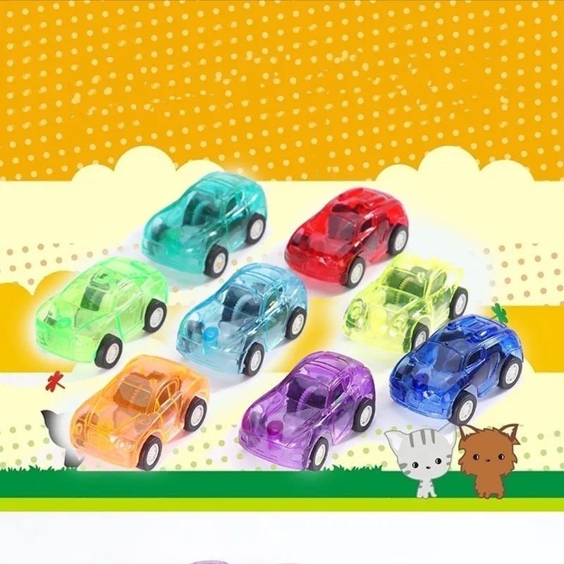 Xe Đua Đồ Chơi Mini Trong Suốt Cho Bé