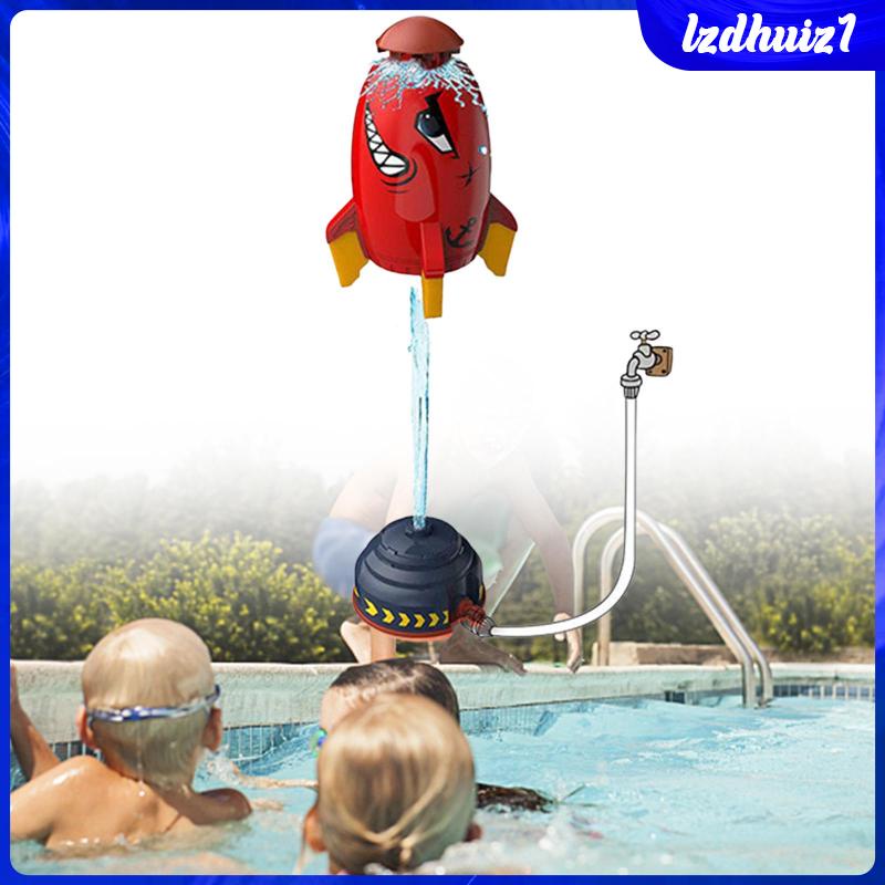 Vòi Phun Nước Hình Tên Lửa Vui Nhộn Cho Sân Vườn