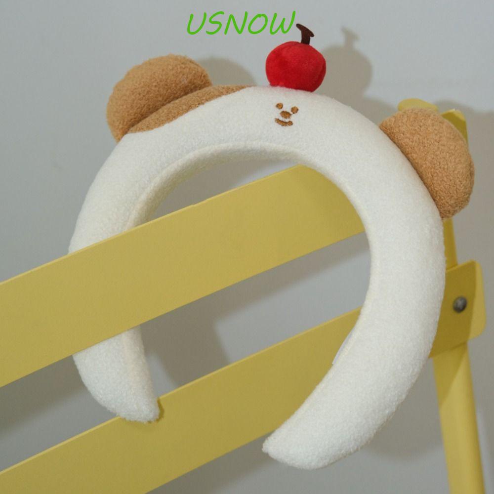 Băng Đô Cài Tóc Rửa Mặt Bằng Vải Bông Kiểu Hoạt Hình Động Vật Dễ Thương Cho Nữ