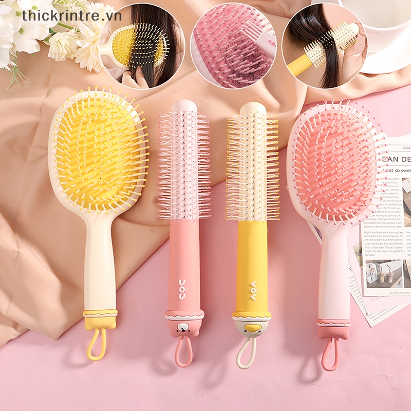 Lược Chải Tóc Túi Khí Mát Xa Da Đầu Chống Tĩnh Điện Bằng Nhựa