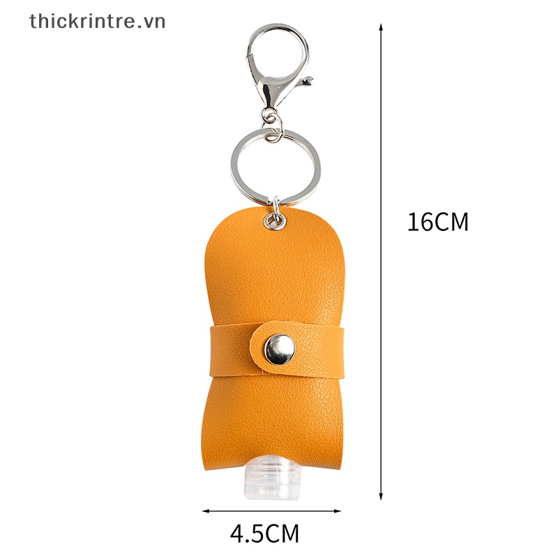 Túi Da Đựng Chai Nước Rửa Tay Khử Trùng Có Thể Bơm Đầy Lại