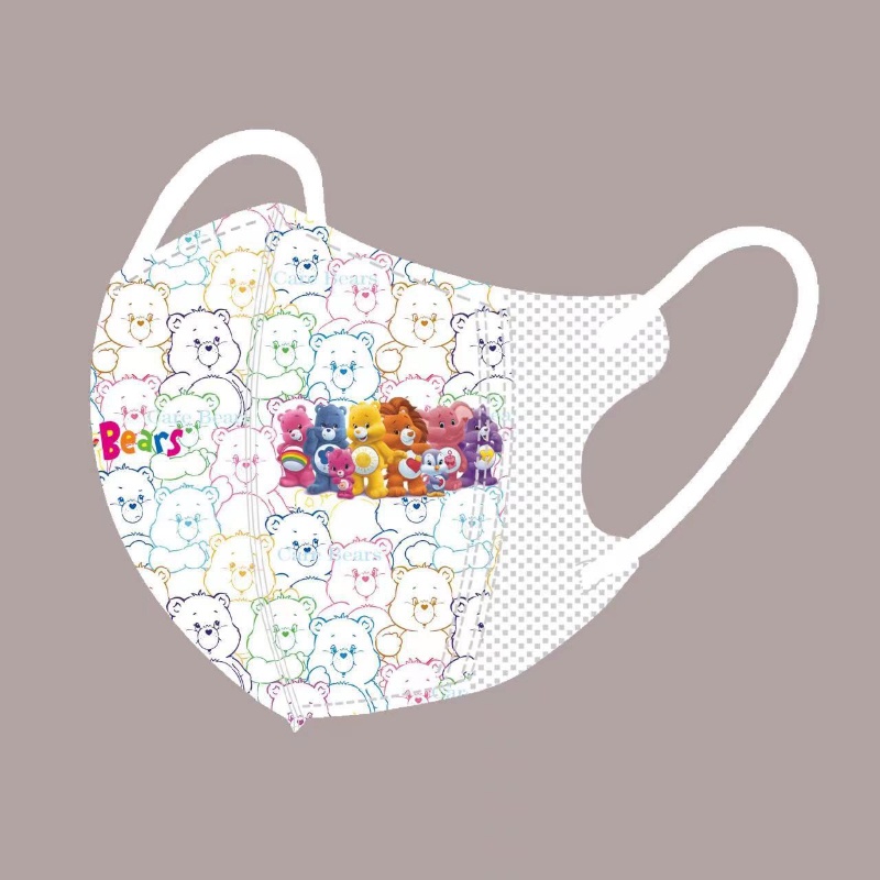 Khẩu Trang In Hoạt Hình Ultraman 3d Dùng Một Lần Dành Cho Trẻ 3-12 Tuổi