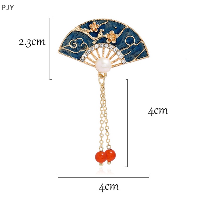 Ghim Cài Áo Hình Nhạc Cụ PJY Bằng Hợp Kim Đính Ngọc Trai Cho Nữ