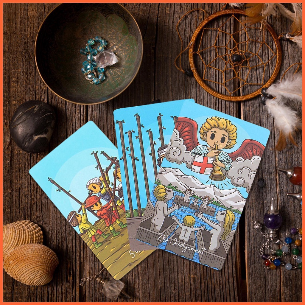 Bộ Bài Tarot Phiên Bản Tiếng Anh 12 * 7cm