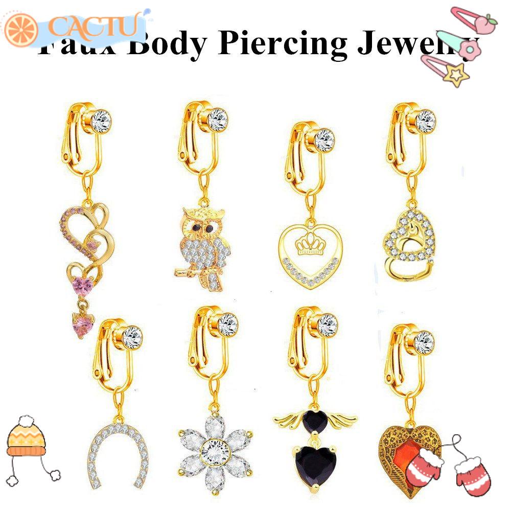 Khuyên Xỏ Rốn / Mũi / Rốn Giả Xỏ Trang Sức