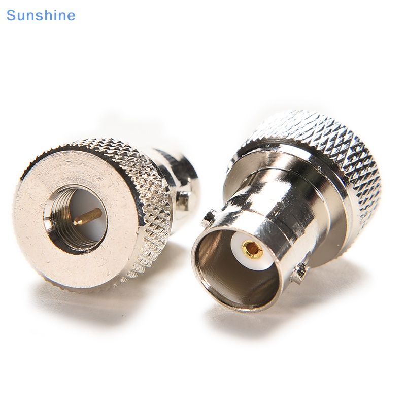 Đầu Nối Chuyển Đổi Giắc Cắm BNC Cái Sang SMA Đực