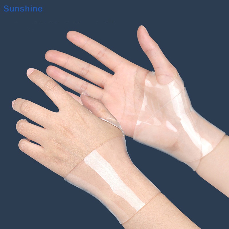 1 Vòng Đeo Tay Bằng Silicone Mềm Trong Suốt Unisex