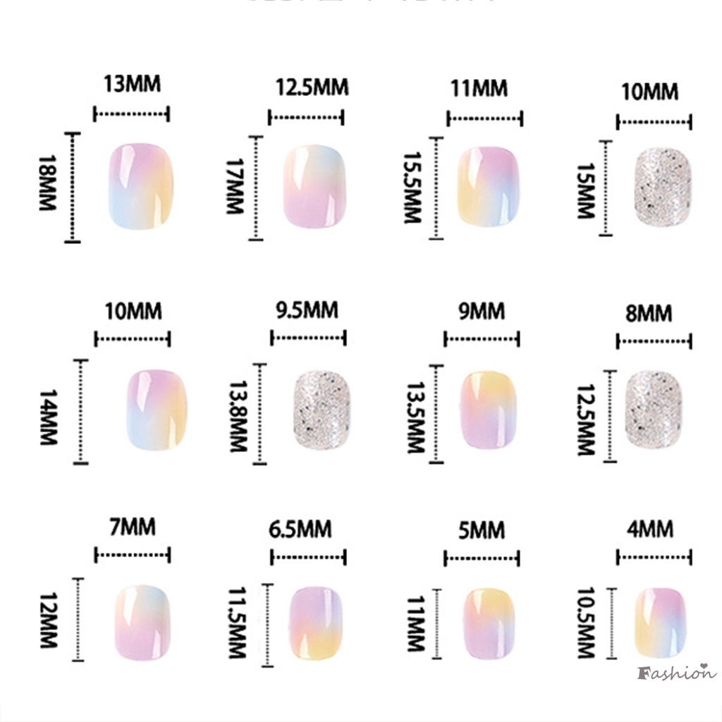 Móng Tay Giả Đính Kim Tuyến Lấp Lánh Thoải Mái Quyến Rũ