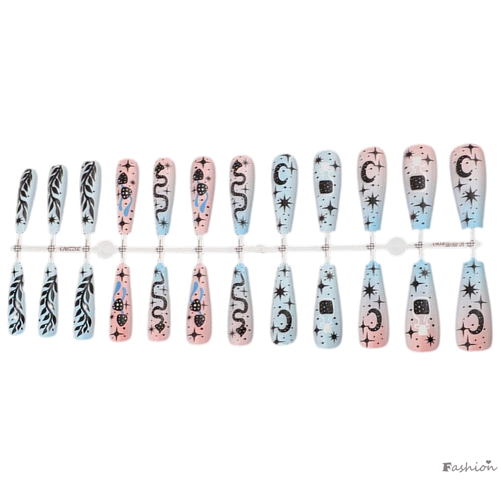 Móng Tay Giả Dài Họa Tiết Manga Sành Điệu