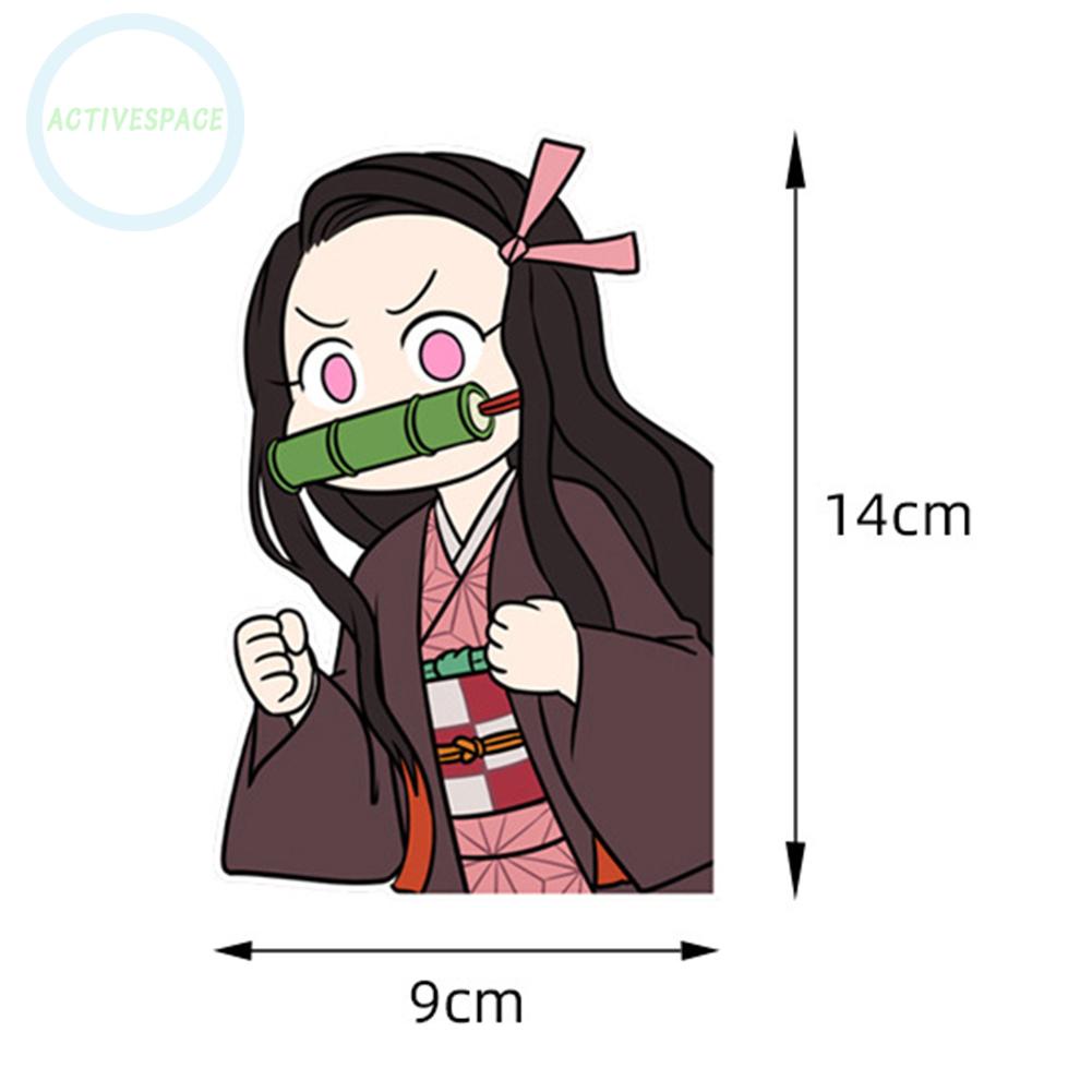 Demon Slaye Sticker dán truyện tranh dán ô tô dán xe máy dán mũ bảo hiểm dán kính ô tô Sticker