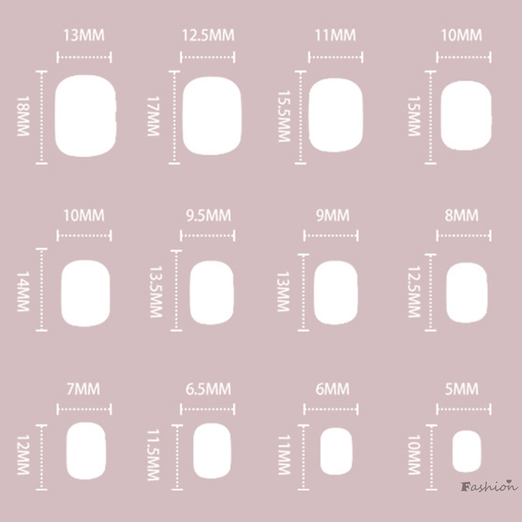 Miếng Dán Móng Tay Giả Hình Gấu Nâu DIY