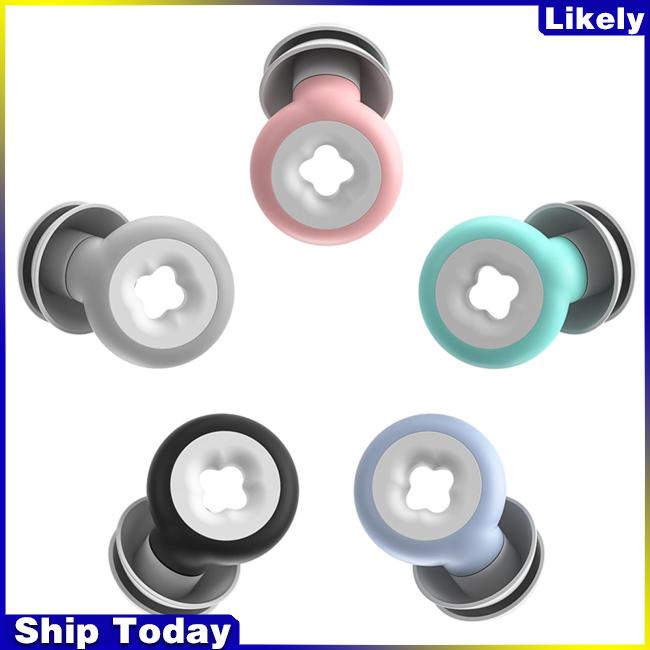 Nút Bịt Tai Bằng Silicone Cách Âm Thay Thế Tiện Dụng