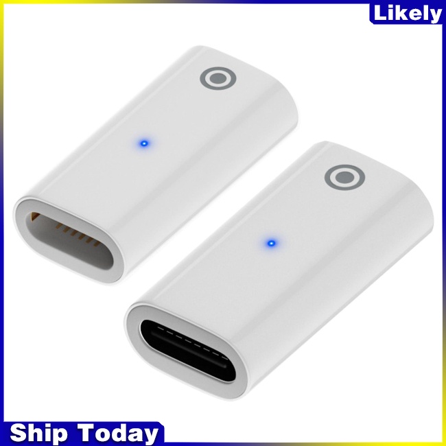 Đầu Chuyển Đổi Sạc Mở Rộng Có Đèn Led Tương Thích Ipencil 1st