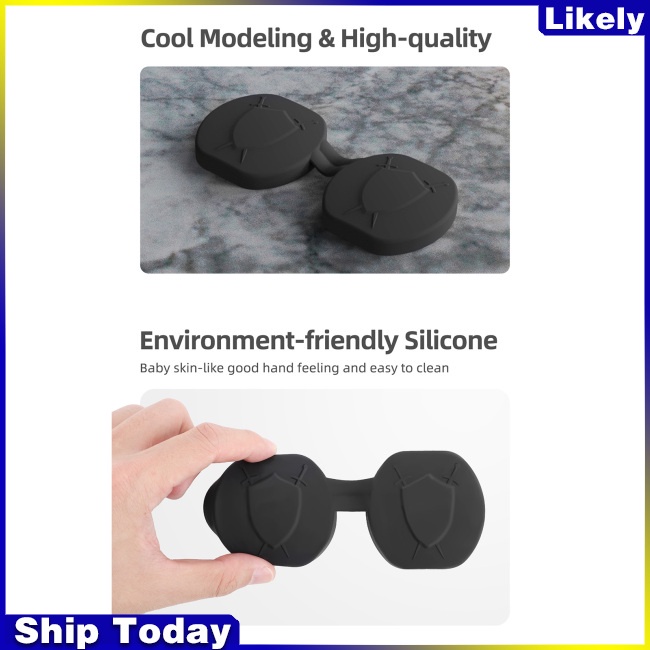 Nắp Bảo Vệ Ống Kính Máy Ảnh Bằng Silicon Chống Bụi Cho PS VR2 Vr Ốp