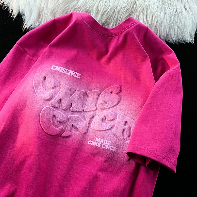 Áo Thun Tay Ngắn Chất Liệu 100% Cotton Cao Cấp Thời Trang Theo Phong Cách Hàn Quốc Cho Nữ