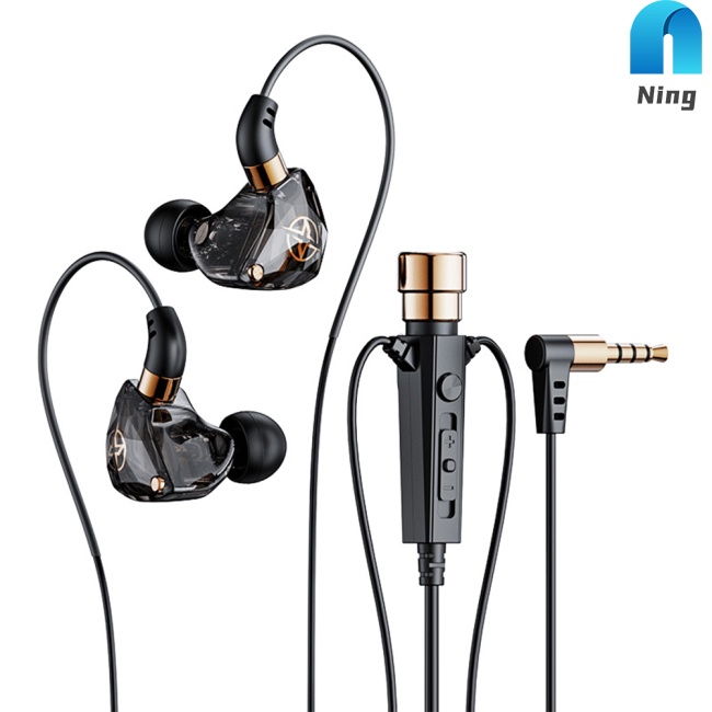 Tai Nghe Nhét Tai Có Dây Hi-fi Chống Ồn Chuyên Dụng Cho Tập Thể Thao
