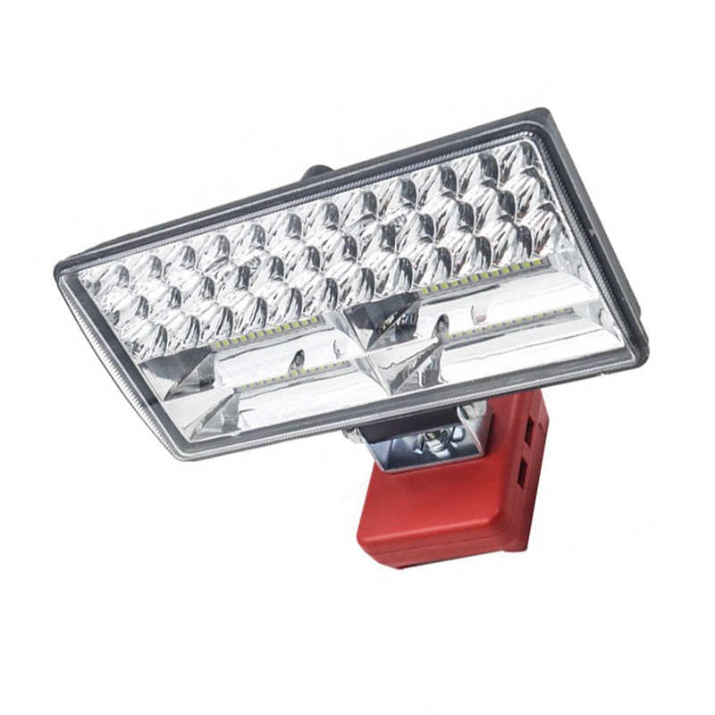 Đèn Pin Hai Cổng USB Chuyên Dụng Cho Milwaukee M18 14.4V 18V Li-Ion