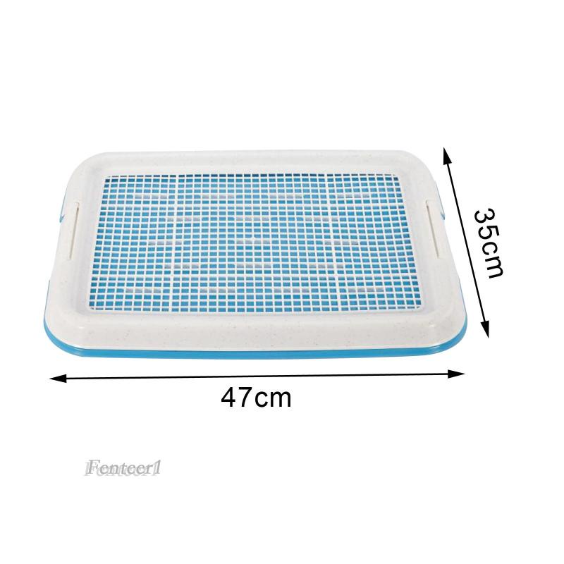 1 [Fenteer1] Khay Huấn Luyện Thú Cưng Đi Vệ Sinh Góc Tháo Rời Được