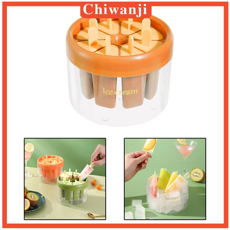 Khuôn Làm Kem Que [Chiwanji] Tháo Gỡ Dễ Dàng Có Thể Tái Sử Dụng