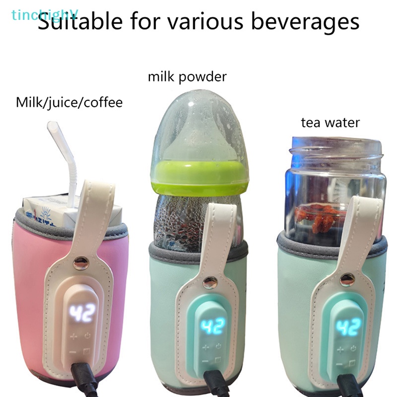 [TinchighV] Máy Hâm Nóng Bình Sữa Em Bé USB Bằng PU Thông Dụng [Mới]
