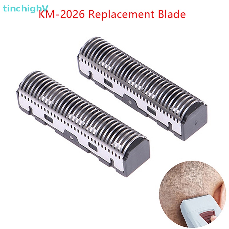 Set 2 Lưỡi Dao Cạo Râu Thay Thế Cho KM-2026