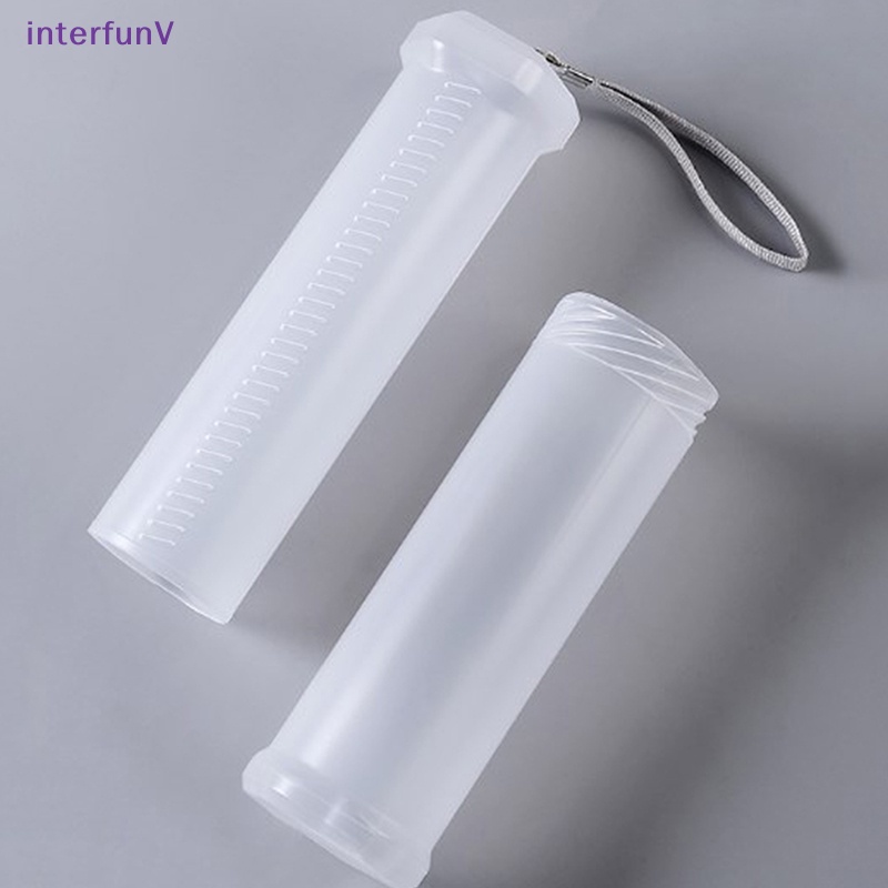 Giá Đỡ Cọ Trang Điểm Trong Suốt Có Thể Điều Chỉnh Chiều Cao Tiện Dụng