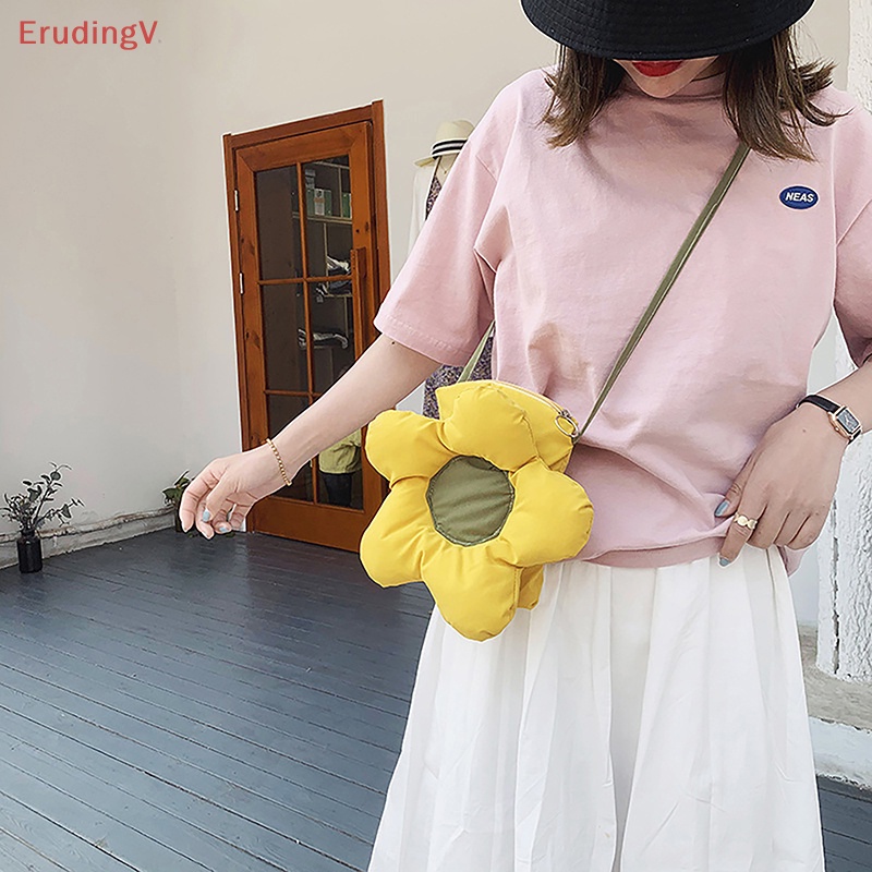 [ErudingV] Túi Đeo Vai Hình Hoa Hướng Dương Dễ Thương Thời Trang Dành Cho Bạn Gái [Mới]