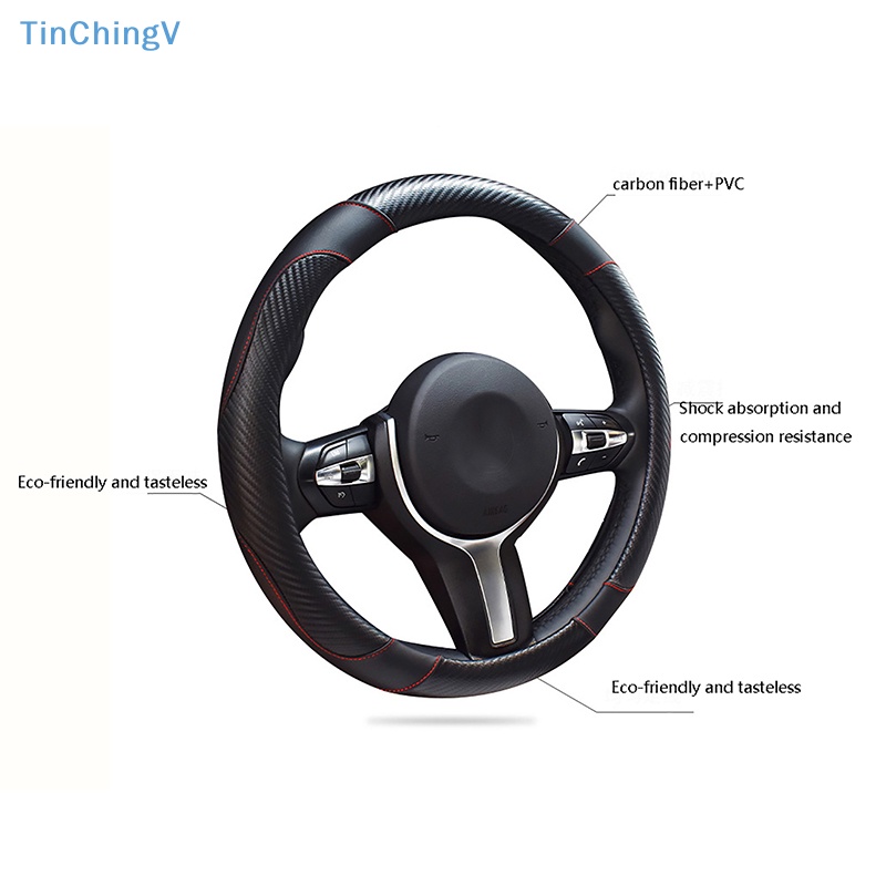 Vỏ Bọc Vô Lăng Xe Hơi Bằng Da PU Chống Trượt Thoáng Khí