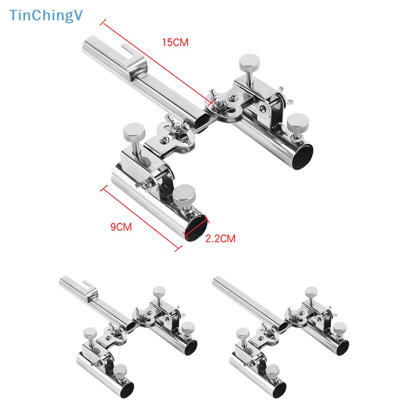 Giá Đỡ Cần Câu Cá Bằng Thép Không Gỉ Có Thể Điều Chỉnh Xoay 360 Độ