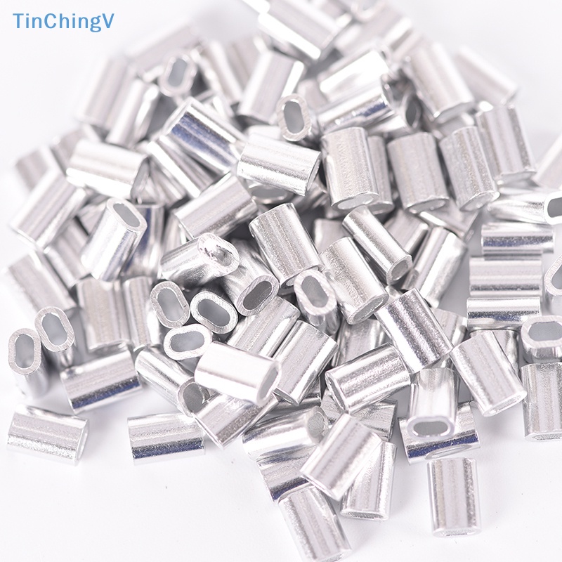 [TinChingV] Set 100 Ống Nhôm Cao Cấp Cho Dây Câu Cá monofilament