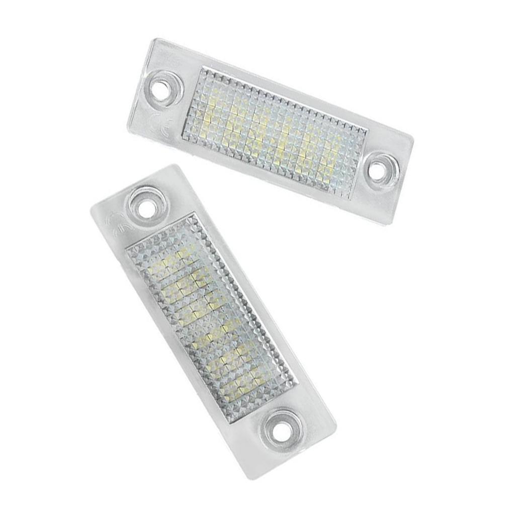 Set 2 Đèn Chiếu Sáng Biển Số Xe Ô Tô DC 12V 6500K 220LM